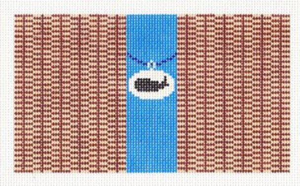 AF07	Nantucket Clutch Whale	4.25H x 7.25W	14 Mesh Anne Fisher Needlepoint, llc