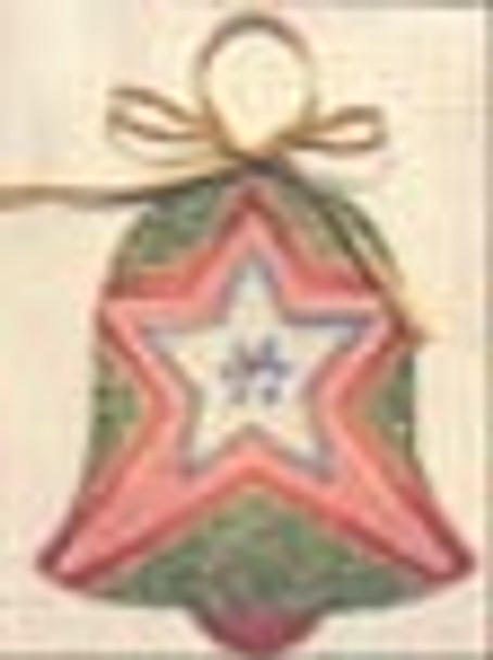 4008 Red Star Bell 18 Mesh 41⁄2 x 4 Treglown Designs