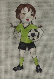 CW-003 Carmy Loves Soccer 18 Mesh 8x8 Treglown Designs