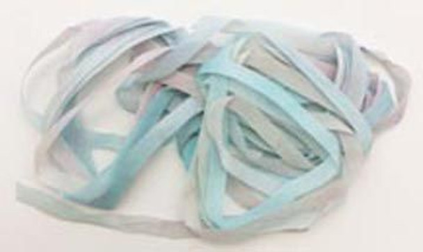 001 Island 4mm Silk Ribbon Ribbon Painter's Thread