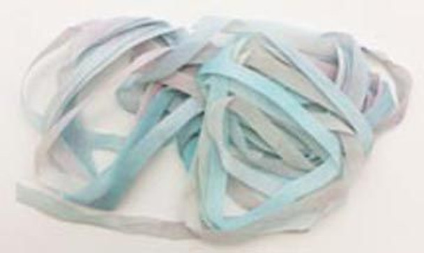 001 Island 2mm Silk Ribbon Ribbon Painter's Thread