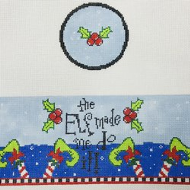 FS-R-48 Elf made me do it 10"x 7" 18 Mesh w/Hardware Funda Scully