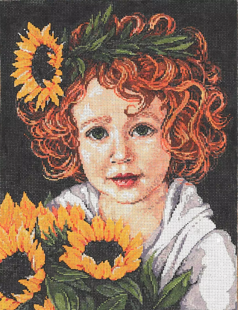Sunny 9 x 12 18 Mesh Once In A Blue Moon By Sandra Gilmore 18-1171