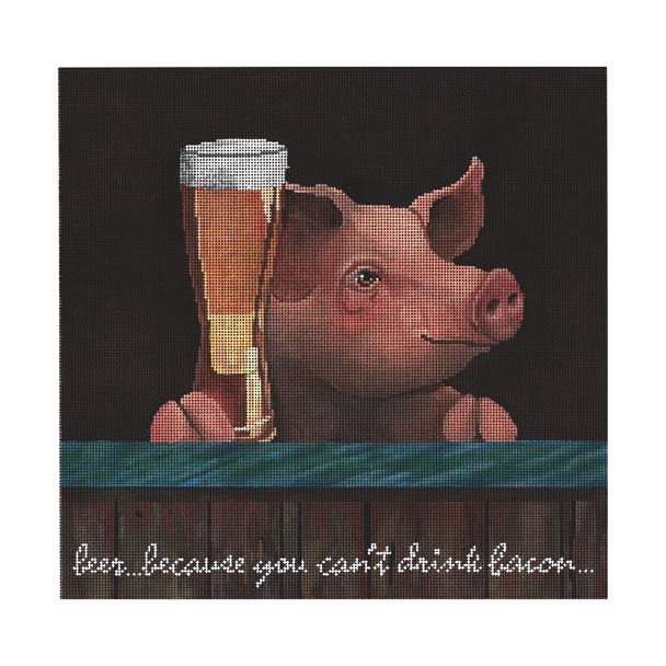 WB-PL 09 Beer...because you can’t drink bacon 10.25x10   18 Mesh Will Bullas