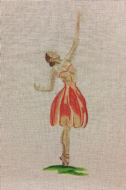 Bloom B4 Dancing Tulip Ballet 7x12 13 Mesh Oasis Needlepoint