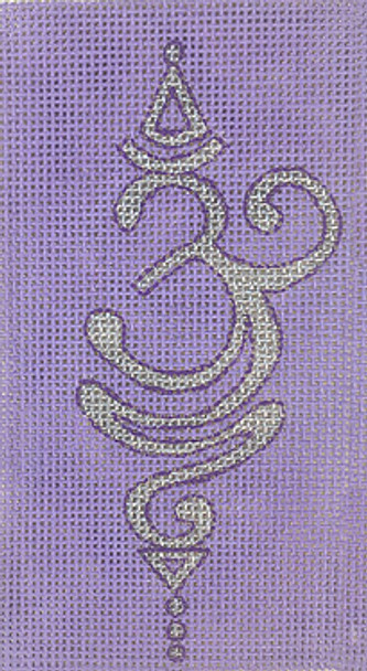 Cases and Inserts C4 .OM Purple 3.5 x 7 13 Mesh Oasis Needlepoint