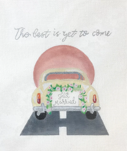 Marital Bliss MB1 The Best Is Yet To Come 7 x 8 18 Mesh Oasis Needlepoint
