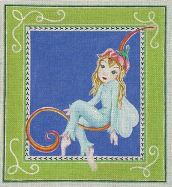 MK-002 Fairy On Vine 18 Mesh 10x10 Monica Kuchta