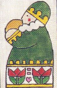 PC-3515 Wise Man/Green 18 Mesh 3x5 Polly Carbonari