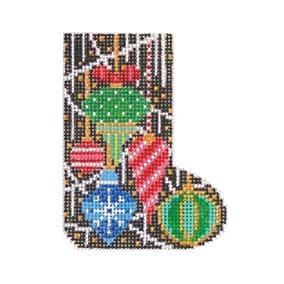 Petite Mini-Sock 18 Mesh SK202-18  Christmas Ornaments Includes Decorative Blade 3.2 5X 4.5 Shelly Tribbey Designs
