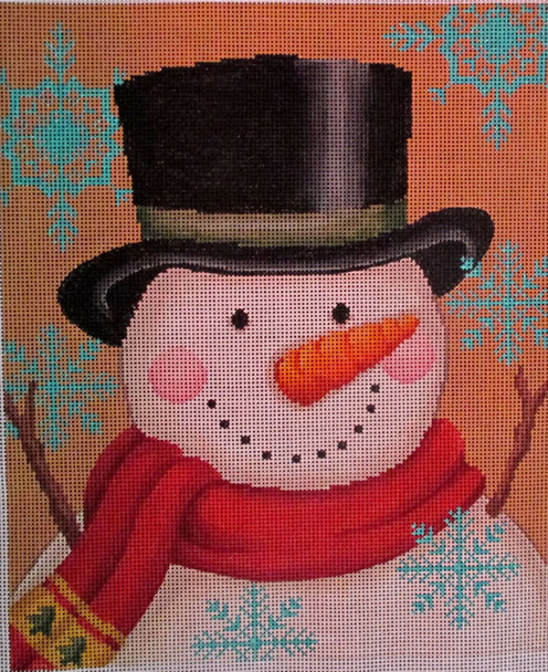 3017	Vintage Snowman	10x12	 13  Mesh Tapestry Fair