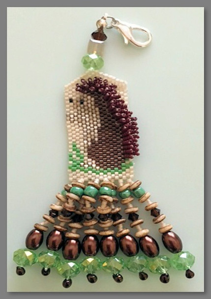 Herman Hedgehog Fob Kit Fern Ridge Collections