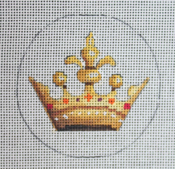 IN314 Kings crown 3" diameter 18 Mesh Colors of Praise 