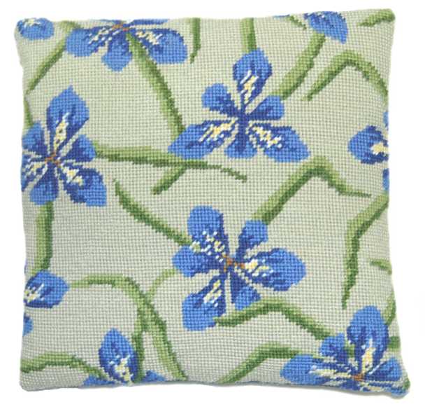 Iris Needlepoint Herb Kit Cleopatra's Needle Tapestry