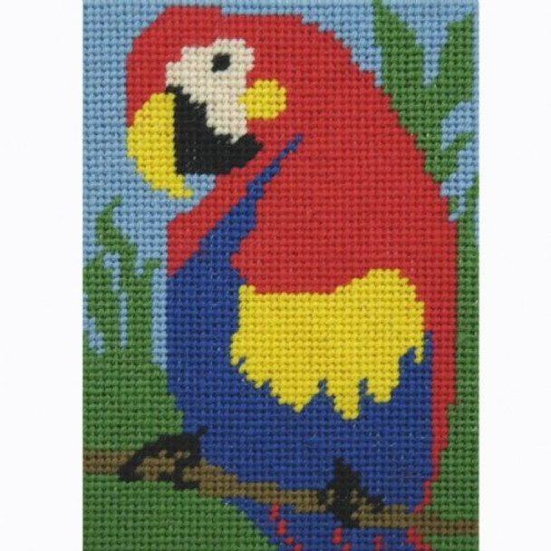 Parrot Needlepoint Beginner Kit Cleopatra's Needle Tapestry