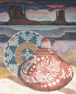 I-057 Monument Valley12 Mesh 16x19 Treglown Designs