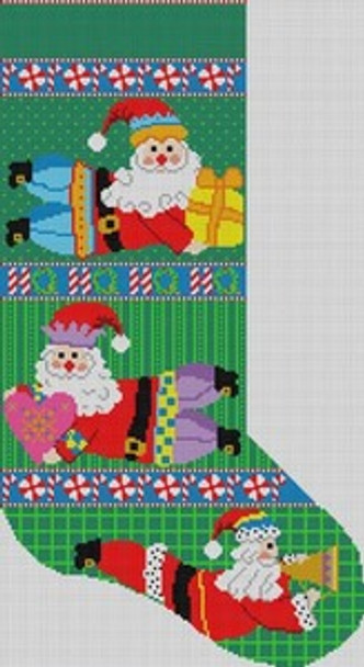M-091 Santa Claus Stock 12 Mesh 12 x 21 Treglown Designs