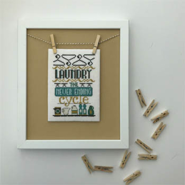 Never Ending Cycle (Laundry Company 1) 63 x 91 Hands On Design 18-1698 HD147
