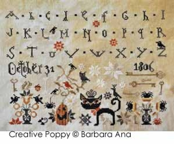 October 31st 171 x 127  Barbara Ana Patterns 18-1270