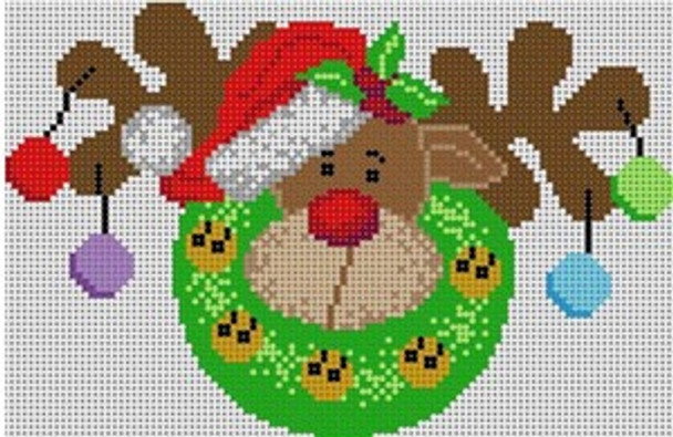 M-149 Reindeer Head 16 Mesh 6 1⁄2 x 4 1⁄4 Treglown Designs