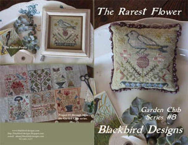 Rarest Flowers, The - Garden Club #8 by Blackbird Designs 65w x 65h  16-1686  YT