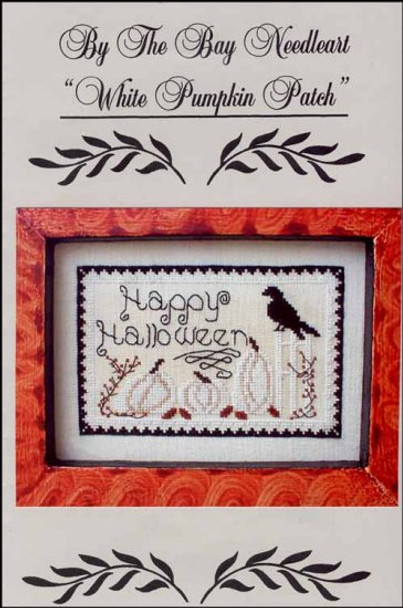 White Pumpkin Patch 91 x 59 By the Bay Needleart YT