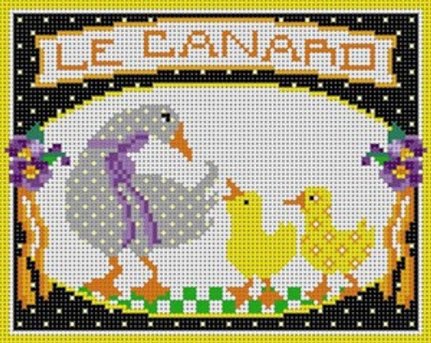 PC-2570 Le Canard Duck 10 Mesh 10x8 Polly Carbonari