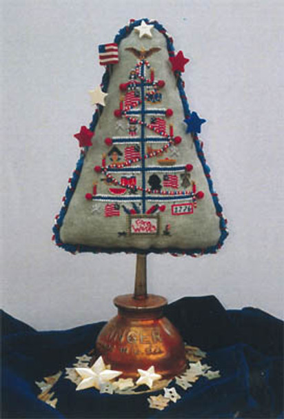 YT Freedom Tree – Pin cushion 162 Blackberry Lane Designs 48w x 78h