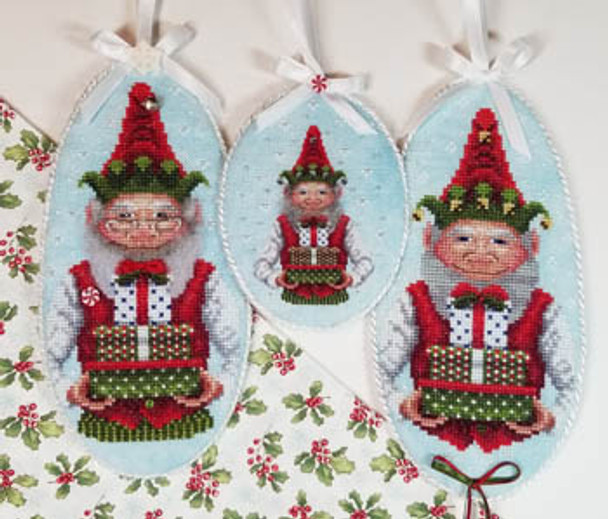 YT Jolly Jingles - Ornament 177 Blackberry Lane Designs 44w x 99h