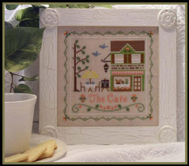 Cafe, The 107 X 107 Country Cottage Needleworks 09-2013