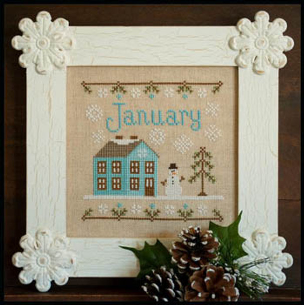 Cottage Of The Month-January by Country Cottage Needleworks 11-2565