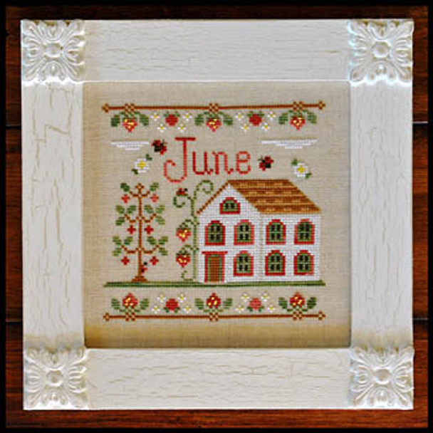 Cottage Of The Month-June 77 x 77 Country Cottage Needleworks 12-1642