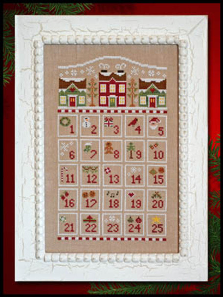 Countdown To Christmas  93w x 157h Country Cottage Needleworks 15-2153
