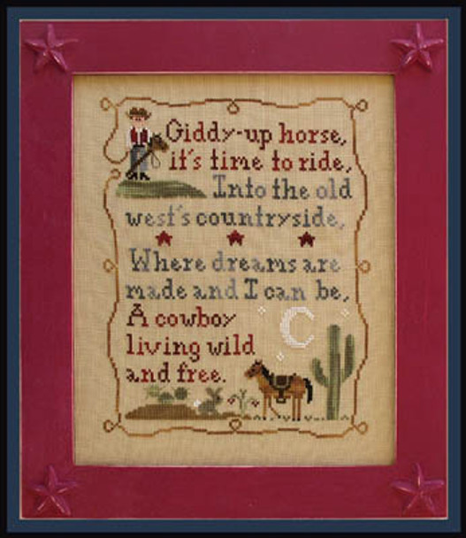 Cowboy Dreams by Country Cottage Needleworks 07-2860