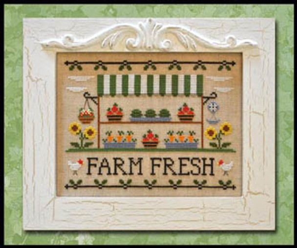 Farm Fresh 110 x 82 Country Cottage Needleworks 12-2208