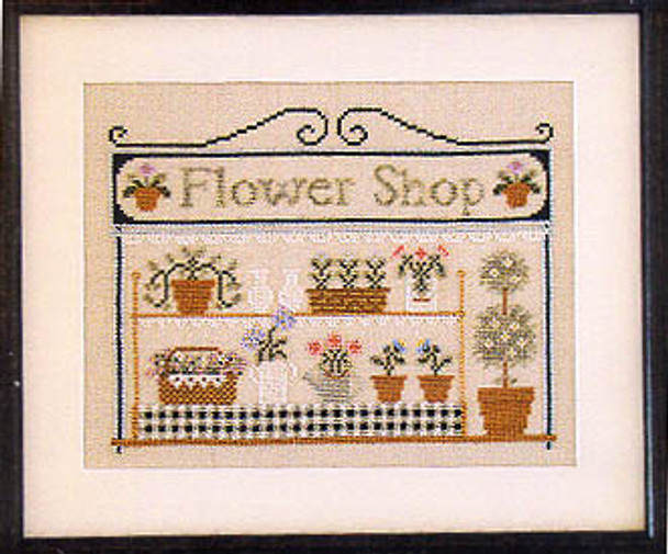 Flower Shop, The by Country Cottage Needleworks 05-3149