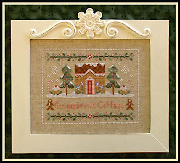 Gingerbread Cottage 112 x 85 Country Cottage Needleworks 07-2723