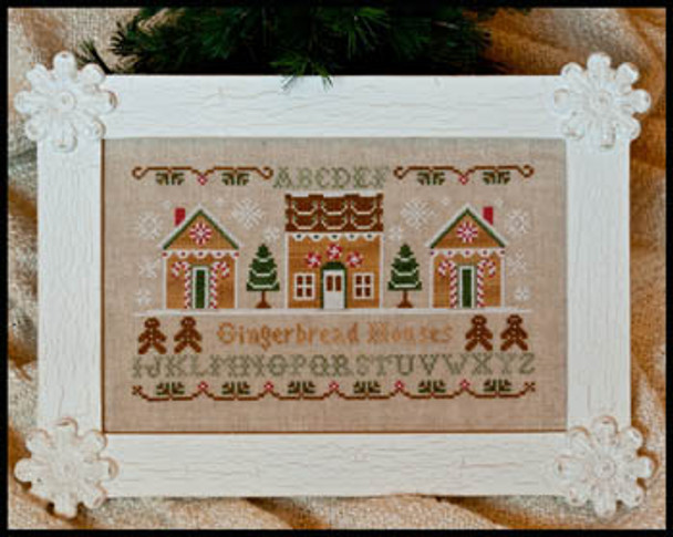 Gingerbread Houses 135 x 75Country Cottage Needleworks 11-2453