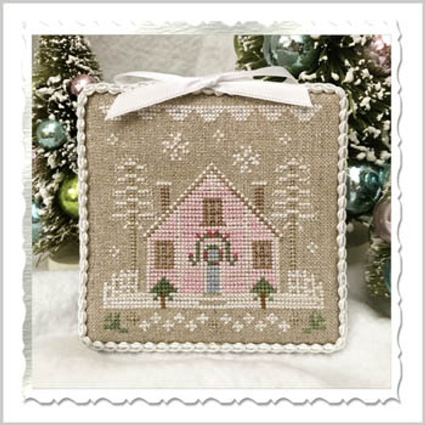 Glitter House 2  57w x 57h Country Cottage Needleworks 18-2657