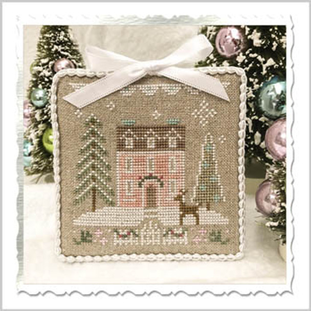 Glitter House 4 57w x 57h Country Cottage Needleworks 19-1004 YT