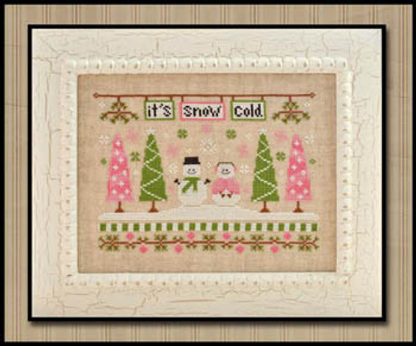 It's Snow Cold 119 x 87 Country Cottage Needleworks 13-2766