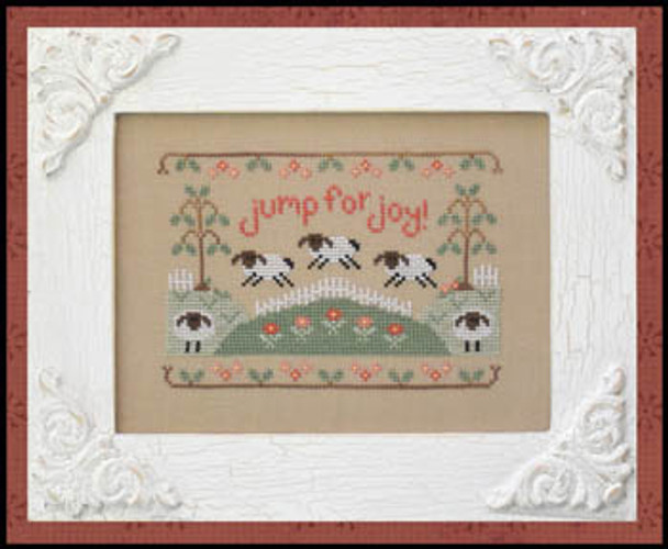 Jump For Joy  97w x 65h Country Cottage Needleworks 17-1369