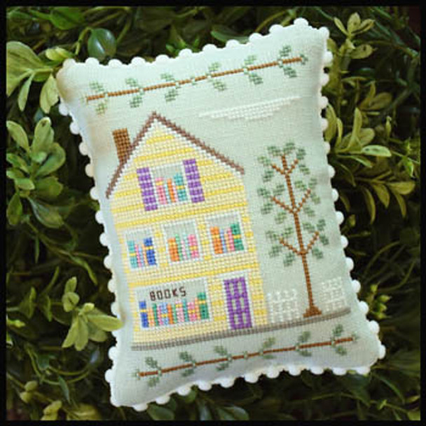Main Street Bookstore 59w x 83h Country Cottage Needleworks 17-1657