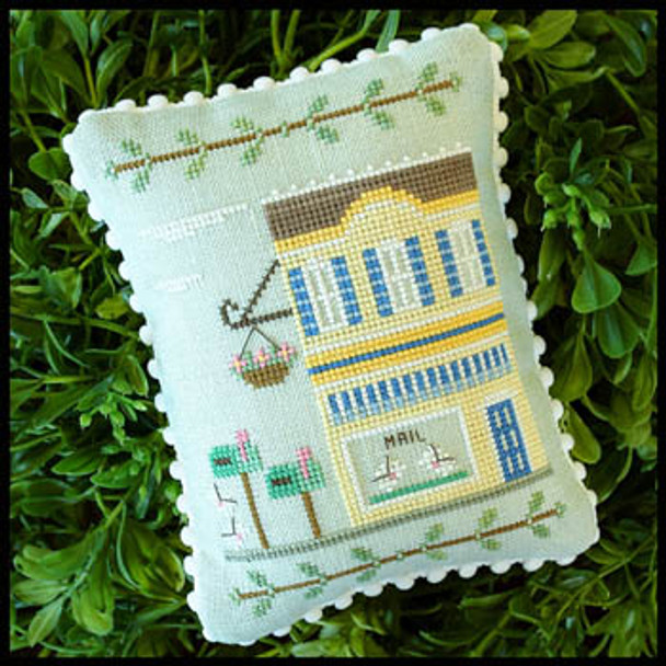 Main Street Post Office 59w x 83h Country Cottage Needleworks 17-2357