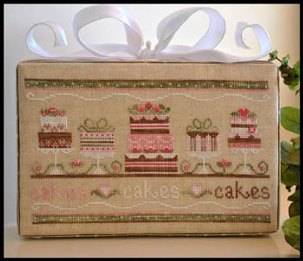 Party Cakes 138 x 82 Country Cottage Needleworks 12-1254 YT