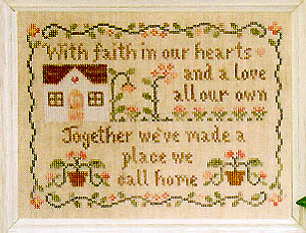 Place We Call Home, A 115 x 87  Country Cottage Needleworks 06-1705 YT