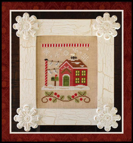 Santa's Village 3-North Pole Post Office by Country Cottage Needleworks 13-1112