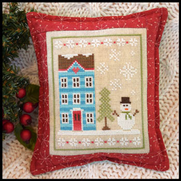 Snow Place Like Home - 1  59w x 72h Country Cottage Needleworks 16-2061 YT