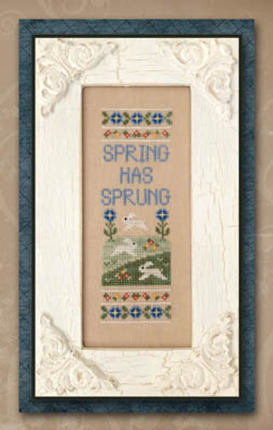 Spring Has Sprung 37w x 117h Country Cottage Needleworks 19-1076  YT