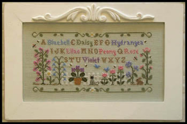 Summer Garden 161w x 82h Country Cottage Needleworks 08-1100